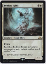 MTG Foil 1X Selfless Spirit X1 Prerelease Promo (Eldritch Moon) Magic - LP