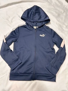 PUMA Boys Zip-Up Hoodie – Size 7/8 - Picture 1 of 5