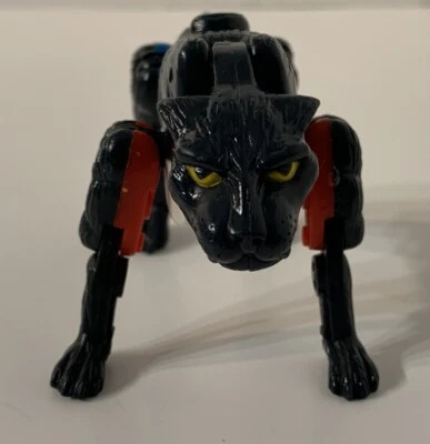 Vintage 1996 Takara Hasbro Transformer Panther Jaguar Beast Wars Happy Meal Toy - Image 1 of 4