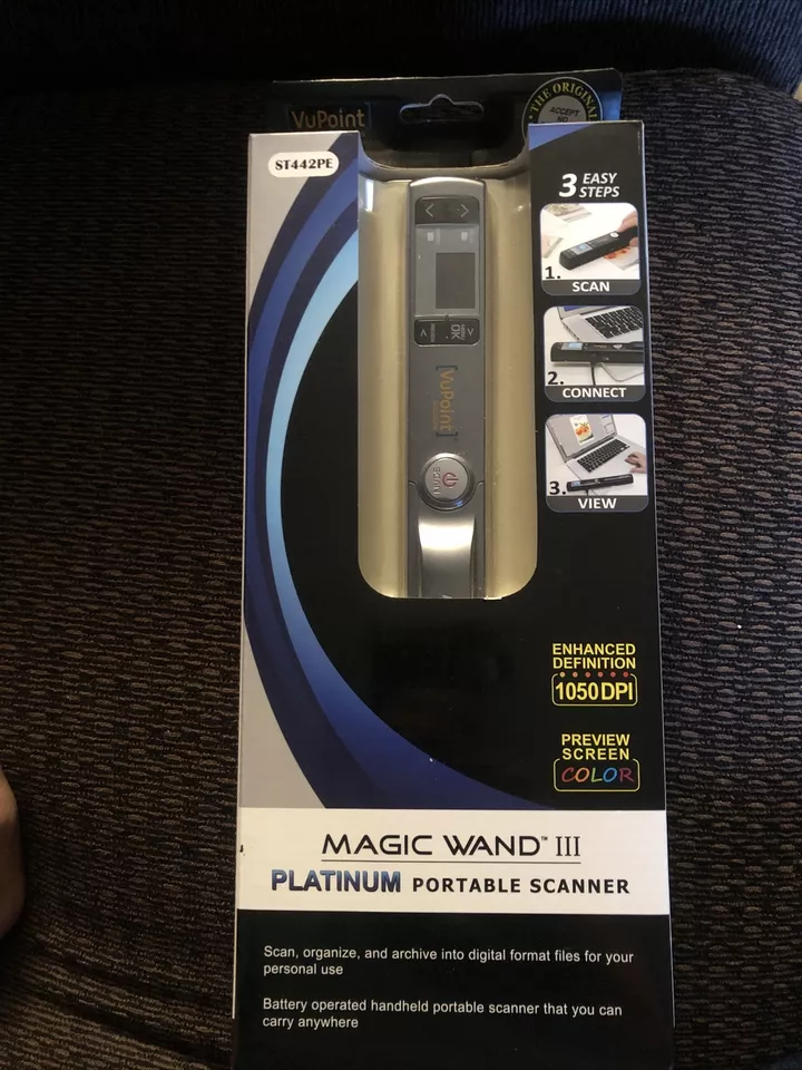 VuPoint PDS-ST442PE Magic Wand III Portable Scanner - Image 1 of 4