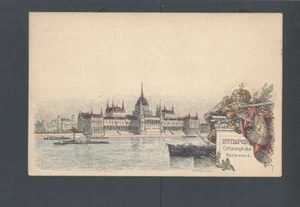 Tarjeta postal Budapest Hungría Ca 1881 con 2c número marrón bastante escaso con---- - Imagen 1 de 2
