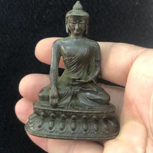 Colección china de artefactos de bronce adornos de Buda estatuas y artesanías - Imagen 1 de 1