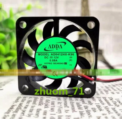 1PC ADDA AD0412HX-K96 4006 4CM DC12V 0.08A silent cooling fan - Image 1 of 4