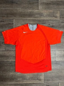 Vintage Nike T-Shirt Mens Large Total90 Orange Total 90 Dri Fit men - Picture 1 of 7