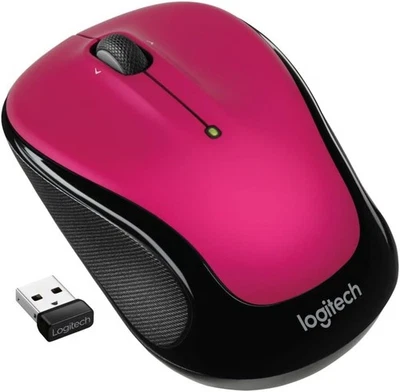 Mouse ricevitore nano wireless Logitech M325s - rosa brillante - Immagine 1 di 4