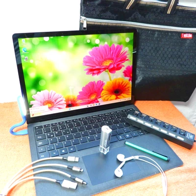 XL SET MS Surface Laptop 2 POWER 13 Zoll 2K TOUCH l SSD Windows 11 8GEN Core i5 - Bild 1 von 4