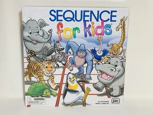 Sequenz für Kinder Matching Strategie Brettspiel 2-4 Spieler Alter 3+ Jax 2018 Neu im Karton - Bild 1 von 11