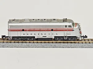 VINTAGE BACHMANN N SCALE F-9 DIESEL LOCOMOTIVE BURLINGTON 153 TESTED WITH VIDEO - Picture 1 of 12