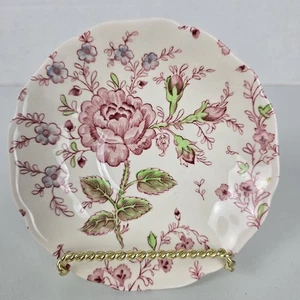 Johnson Brothers Rose Chintz rosa (England 1883" Stempel) Untertasse 5 1/2" - China - Bild 1 von 7
