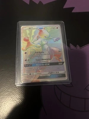 Mewtwo GX (Secret) 76/73 Shining Legends Holo Nm/Lp - Image 1 of 4