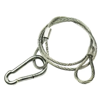 Karma Italiana SAFE diametro 5mm cavo di sicurezza Argento 0 - Immagine 1 di 2