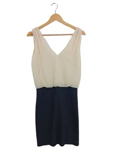 VILA Vestido de cóctel Mujeres Talla EU 36 crema-negro elegante - Imagen 1 de 5
