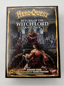 HeroQuest Return of the Witch Lord Quest Board Game Avalon Hill NEW SEE PICS - Picture 1 of 2