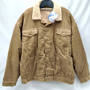 Giacca uomo Marlboro 2003 Guts Grit Gear XL velluto a coste fodera sherpa rimovibile - Foto 1 di 14