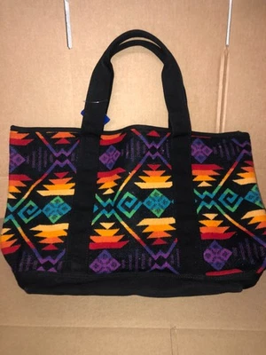 BOLSO DE MANO GRANDE PENDLETON JACQUARD LONA PATRÓN NATIVO Foto 1 de 4