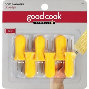 Goodcook Jumbo Corn Skewer (6-Count) 12585 Goodcook 12585 076753125857 Steel - Picture 1 of 1