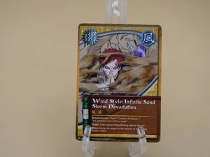 Naruto CCG - Wind Style: Infinite Sand Storm Devastation *us029 1st Edition - Bild 1 von 2