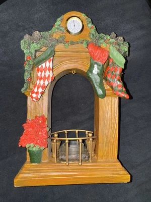 Yankee Candle Co. Reloj Escena Manto Navidad Colgante Tarta Calentador Sin Usar En Caja Foto 1 de 4