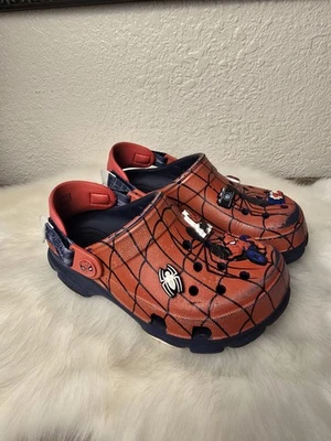 Zueco Clásico Niños Crocs x Marvel Spider-Man Colaboración Talla 1 Buen Estado Foto 1 de 4