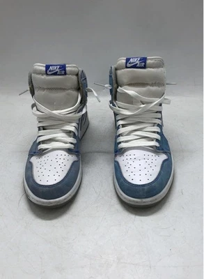 Men's Jordan 1 Retro High Hyper Royal Smoke Grey Sneakers (555088-402) Size 10 - Image 1 of 4