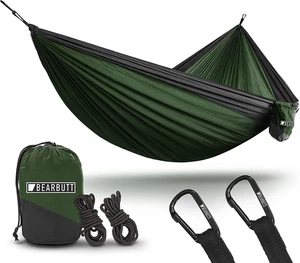 2 Person Portable Hammock - Backpacking to Camping - Double Hammock for Travel & - Picture 1 of 12