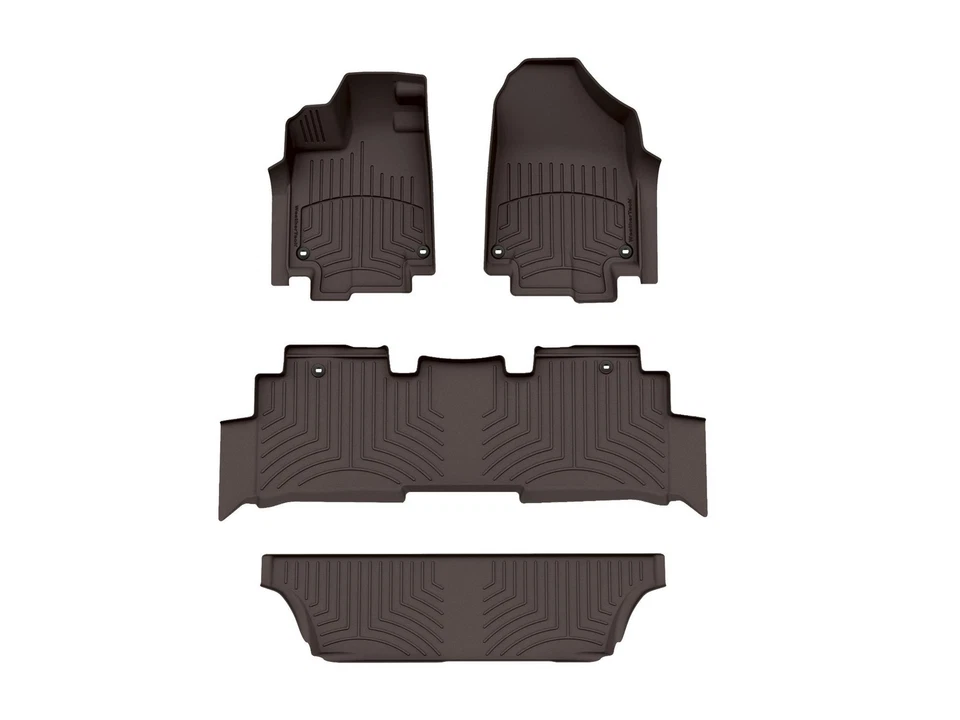 WeatherTech FloorLiner HP para Honda Odyssey 2018-2025 - Juego completo, negro Foto 1 de 1