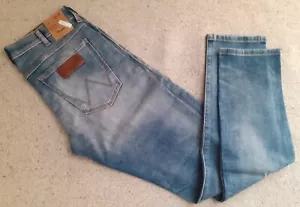 WRANGLER Jeans LARSTON Blue mick SLIM Stretch Tg.W38/L34 - Foto 1 di 4