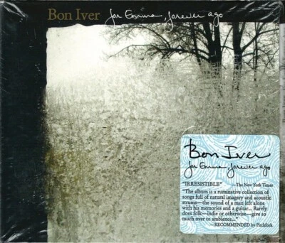 Bon Iver ‎- For Emma Forever Ago CD - SEALED NEW - Flume - Skinny Love - Image 1 of 2