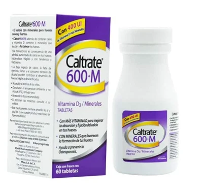 CALTRATE 600 + M C60 / 维生素 D3 和矿物 — 第 1/4 张图片