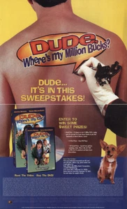 2001 Dude Wheres My Car Promo: Ashton Kutcher Vintage Print Ad - Bild 1 von 1