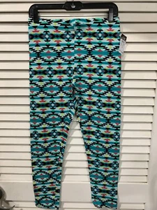 Rue 21 Girls Aztec Multicolor Soft Knit Leggings All Sizes New with Tags  - Picture 1 of 8