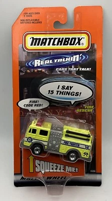 1998 Matchbox Real Talkin’ Fire Rescue - *Read - Image 1 of 4