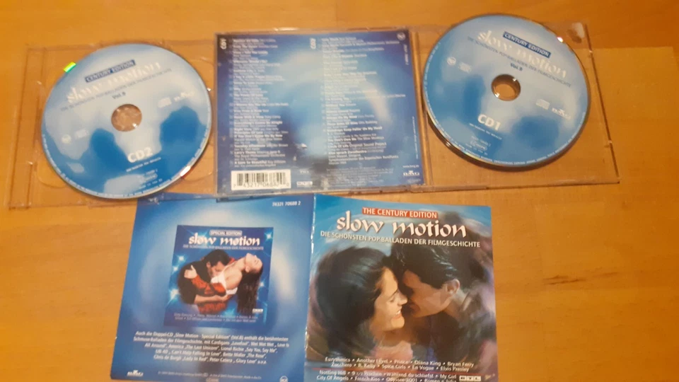 2-CD-Set VARIOUS Slow Motion/Century Edition (BMG 1999) 38 ORGINALKULTFILMSONGS - Bild 1 von 1