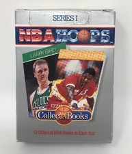 NBA Hoops Collect A Books 1990 Series 1 Box 4 Basketball Cards