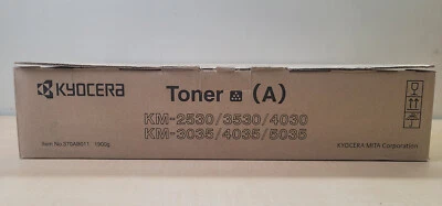 Genuine OEM Kyocera 370AB011 Black Toner Cartridge KM-2530 3035 3530 4030 4035 - Image 1 of 4