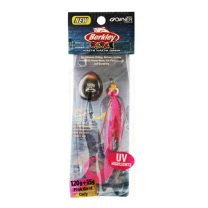Berkley Kachi Kachi Dama Slider Jig Curly 120 15g Pink Gold - Picture 1 of 1
