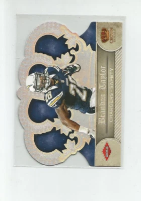 2012 CROWN ROYALE SILVER HOLOFOIL #158 BRANDON TAYLOR 123/149 - Image 1 of 2