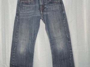Levi Strauss 514 Youth Boys Size 8 24 x 22 Slim Straight Leg Jeans - Picture 1 of 5