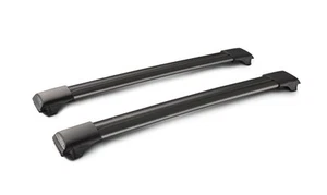 Whispbar Cross Bar S44 Crossbars Holden Captiva,LX 5 Silver/Black roof rack - Picture 1 of 12