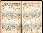 1923-25 handgeschriebenes Tagebuch Quäker Rev. Haines Rockford ILL Tod einer kostbaren Frau