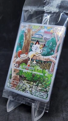 Meowth PROMO AR Svp Set HOLO Korean Pokemon Card Generations Sealed - Image 1 of 4