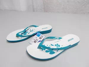 Sandalias tanga florales originales para mujer Aerosoft confortables talla 9 - Imagen 1 de 12