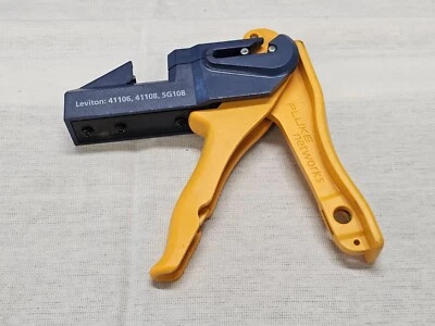 Fluke Networks Jackrapid Leviton 41106 41108 5G108 JR-LEV-1 Termination Tool - Image 1 of 4