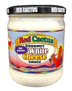Salsa de queso blanco gourmet Red Cactus 15 oz - Imagen 1 de 1