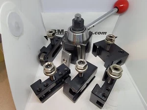 Nuevo Juego de postes de herramientas de cambio rápido tipo cuña AXA torno 9" y 10" South Bend - Imagen 1 de 4