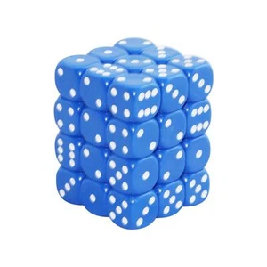 12MM d6 Opaque DICE set - Blue - Foto 1 di 2