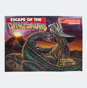 Escape of the Dinosaurs INCOMPLETE Stockland Sticker Album - Vintage 90s *READ* - Picture 1 of 22