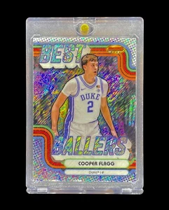 COOPER FLAGG RARE ROOKIE SHIMMER REFRACTOR HOLO Topps Chrome Non Auto - DUKE - Picture 1 of 5