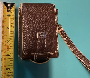 Estuche de cuero premium para cámara digital HP excelente estado **auténtico** - Imagen 1 de 5