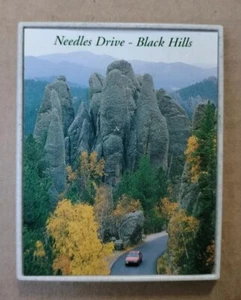Vtg Needles Drive Black Hills South Dakota Souvenir Refrigerator Fridge Magnet - Picture 1 of 3